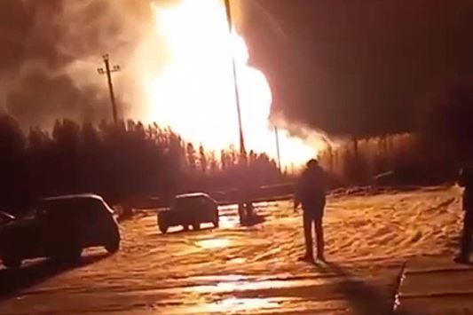 Власти прокомментировали взрыв на газопроводе в Свердловской области