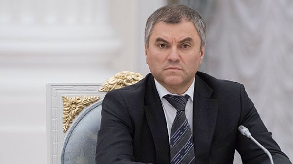 Володин предложил запретить деятельность МУС в России и ввести наказание за содействие ему